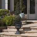 VORENE Buena Vista Urn Planter Classic Decorative Flower Container for Outdoor Garden Patio